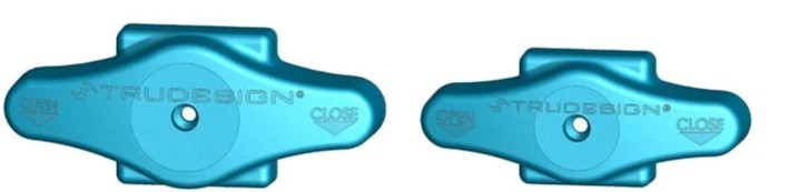 Vervangende T-handgreep klein 1/2", 3/4" en 1"