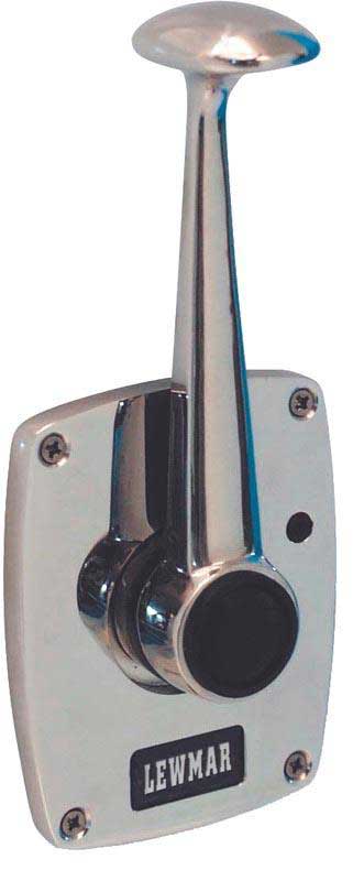 Lewmar zijmontage RVS 316