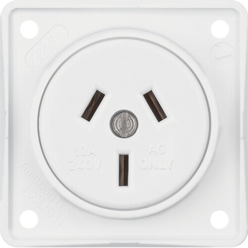 BK KONTAKTDOOS AUSTRALIE 10A/250V WIT S