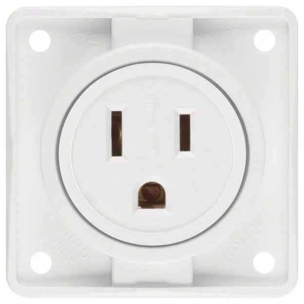 Berker contactdoos Amerikaans systeem wit ul/csa integro