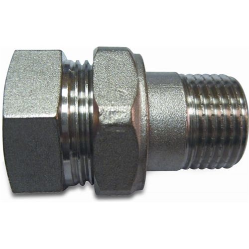 Driedelige koppeling messing 1 1/4"