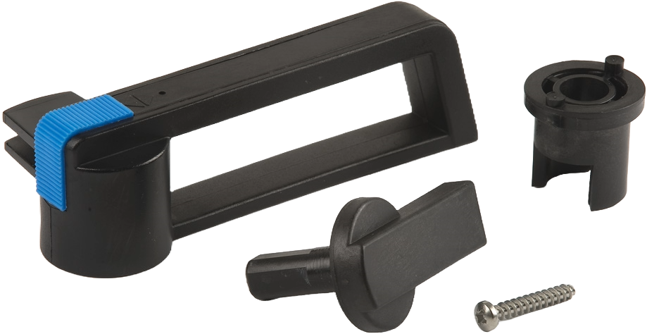 Gebo handgreep set compleet (rechts)