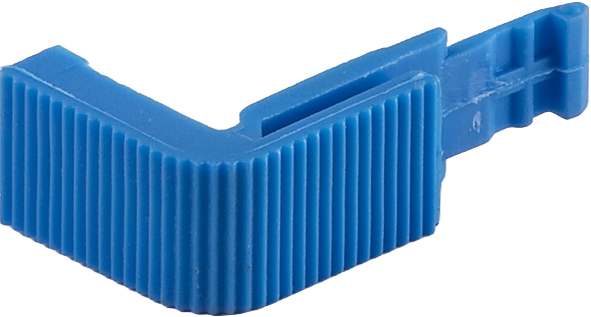 Gebo blauw schuifje tbv handvat