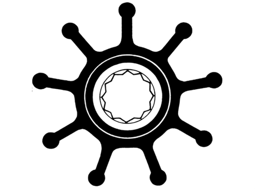 Technautic Impeller 7407 - B95xH88,5 As 25 Kartel 9-Blads