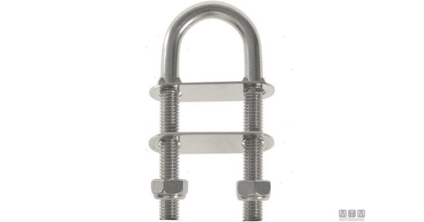 U Bout 10 Mm Rvs 105 X 40 Mm