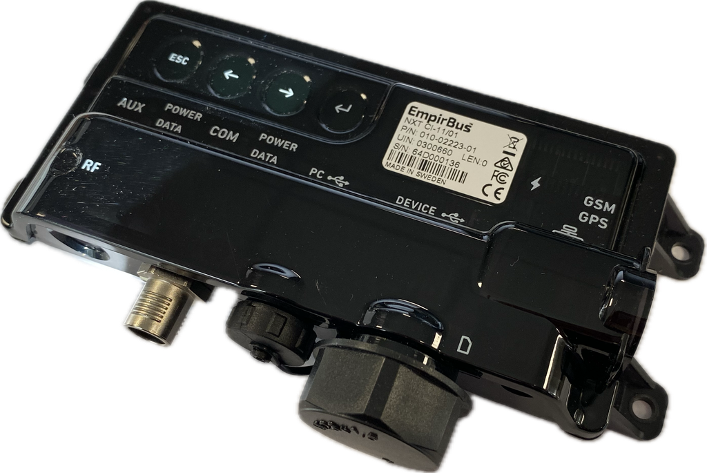 EmpirBus™ control unit MCU-11/01 programming interface