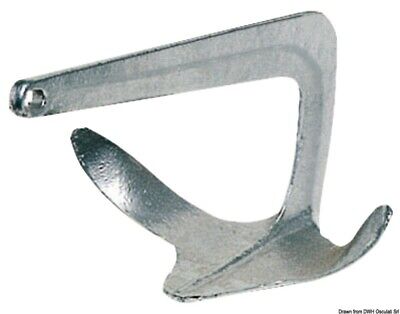 Trefoil anker 13 kg gegalvaniseerd