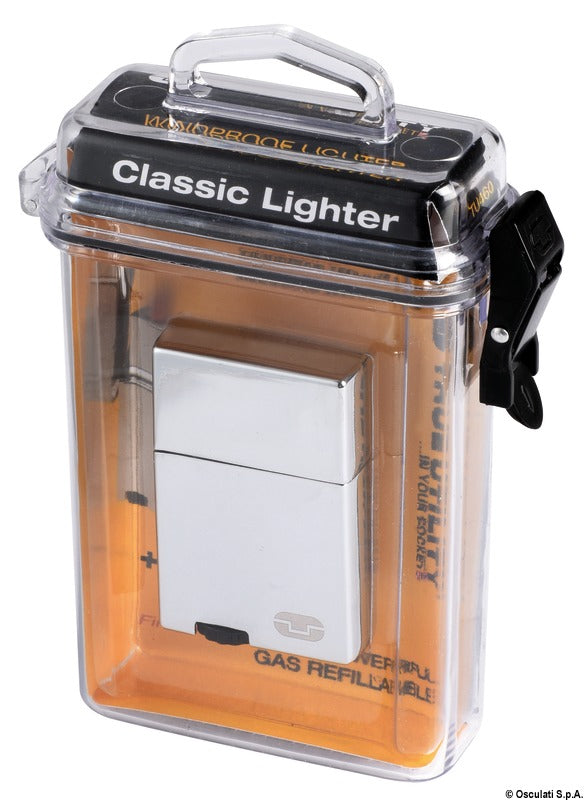 Windproof gas lighter
