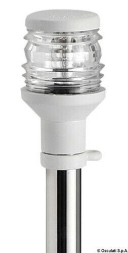 Lightpole AISI 316 w/white plastic light