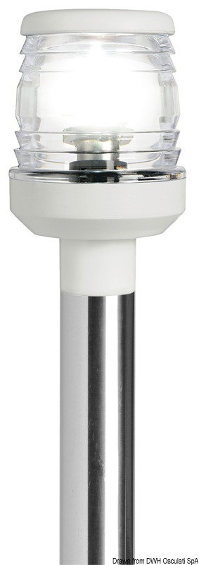 Pull-out black lightpole 100 cm