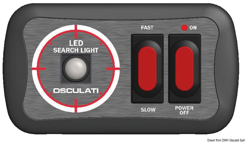 Classic electric exterior spotlight 12V
