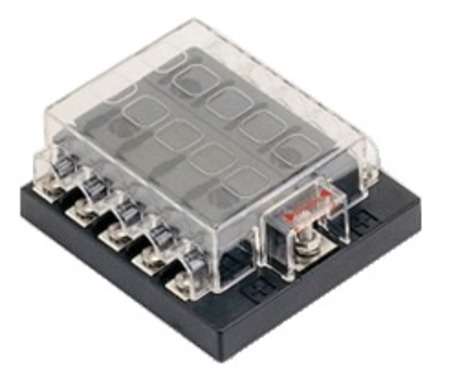 Blade fuse holder box 10 seats