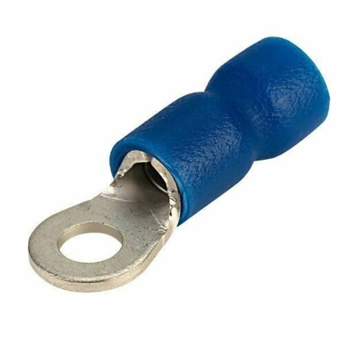 Watertight crimping joints, blue (100x)