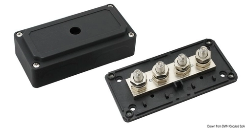 Bus-Bar Heavy Duty terminal 4 x 10 mm