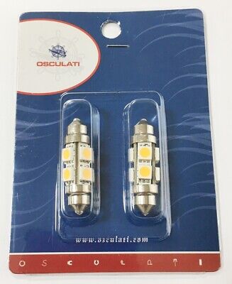 LED buislamp 12V - 39mm - 8xLED