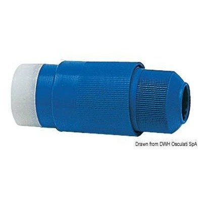 Solas plug 32A 220V blue