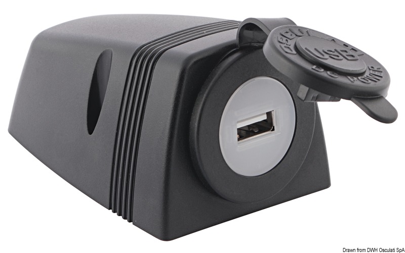Lighter socket + double USB