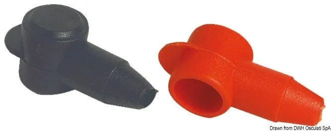 Insulating cap 20 mm black