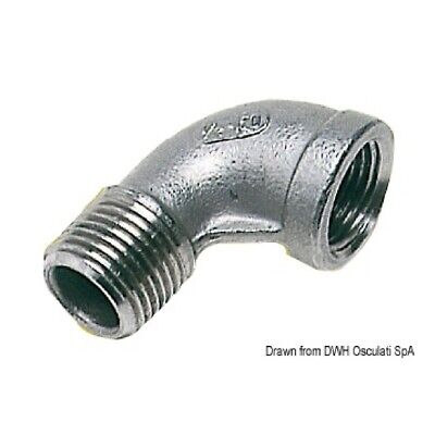 Bocht r.v.s. 1 1/2" bi/bu
