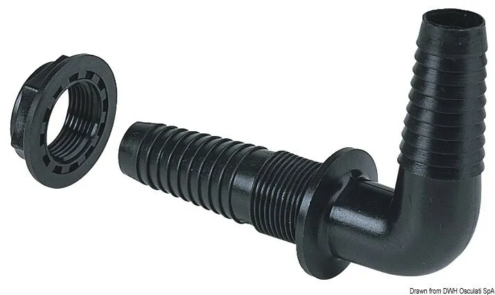 Thermopolymer bulkhead 1" x 26-29 mm