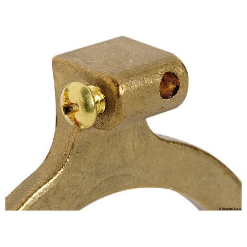 Thru hull c.brass flush1/2"
