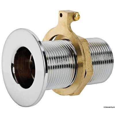"thru hull c.brass flush 1""1/4"