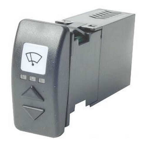 Switch for 2 windshield wipers 15 A