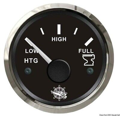 Blackwater gauge 10/180 Ohm black/gloss