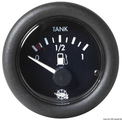 Guardian fuel level indicator black 12 V