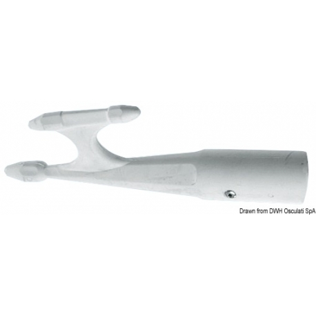 Boat hook w/pole 30 mm
