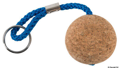 cork ball keyring 50mm
