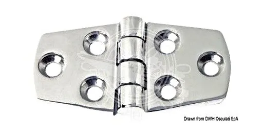 Scharnier r.v.s. 38x100 mm