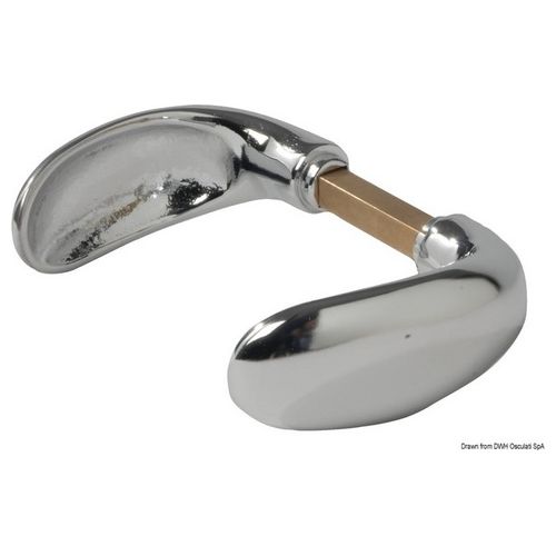 Classic Classic chromed brass handle 80x