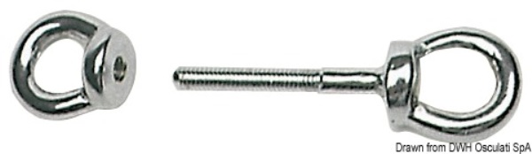 S.S double eye bolt 8x60mm