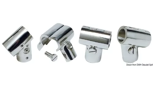 T-joint hinge opening 90° 25 mm