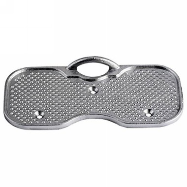 Alloy transom pad 200x94 mm