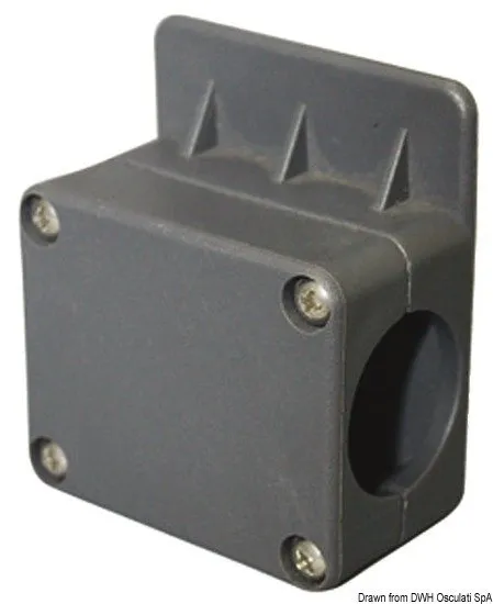 Navigation lights support for aluminium