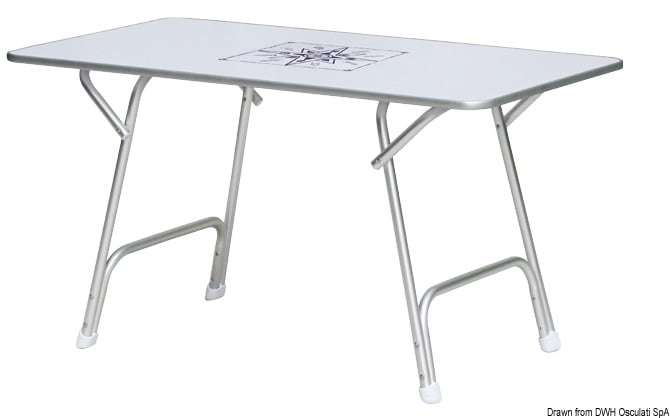 Alum.fold.table 60 round