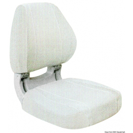 Sedile ergonomico Sirocco bianco