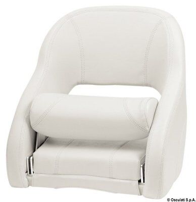 Sedile anatomico imbottito con Flip Up