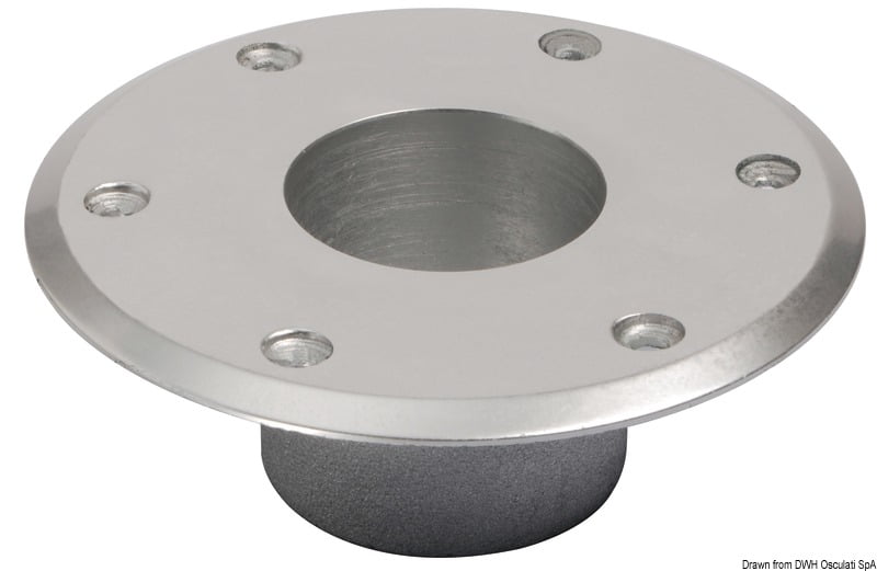 Support polished anodized aluminium 48.