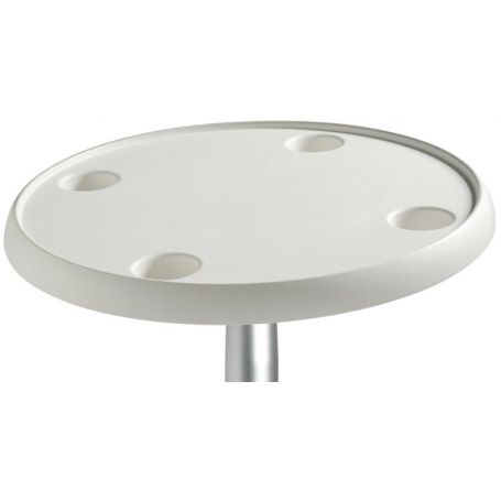 White round table 610 mm