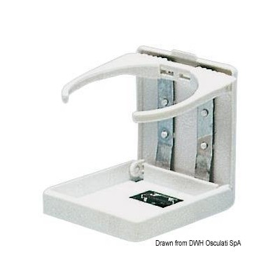 Foldable glass holder