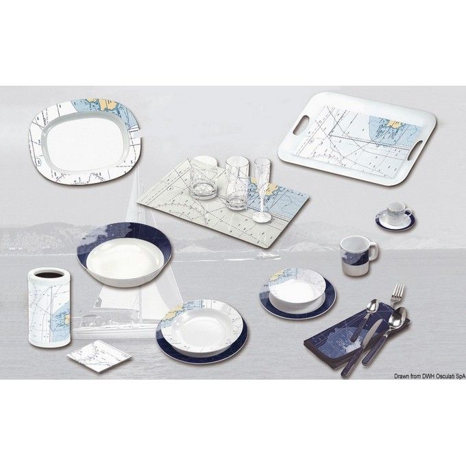 Set of 6 coffee cups w/plates