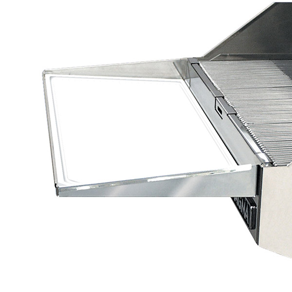 Removable tray for barbecue