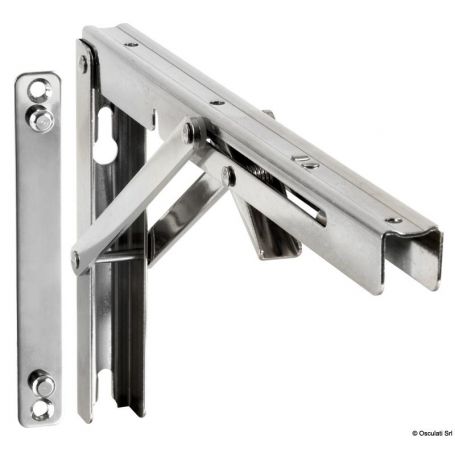 Slip-off foldable arms for tables