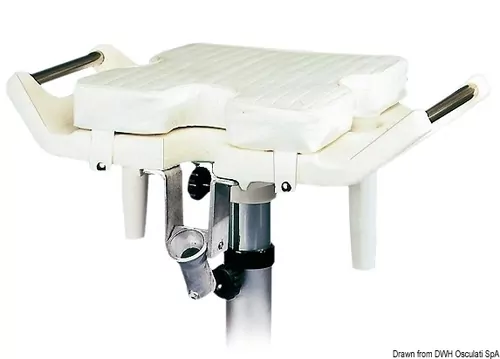 Anatomic fishing seat