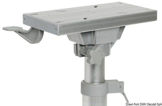 Seat support w/rotating slide 330 mm