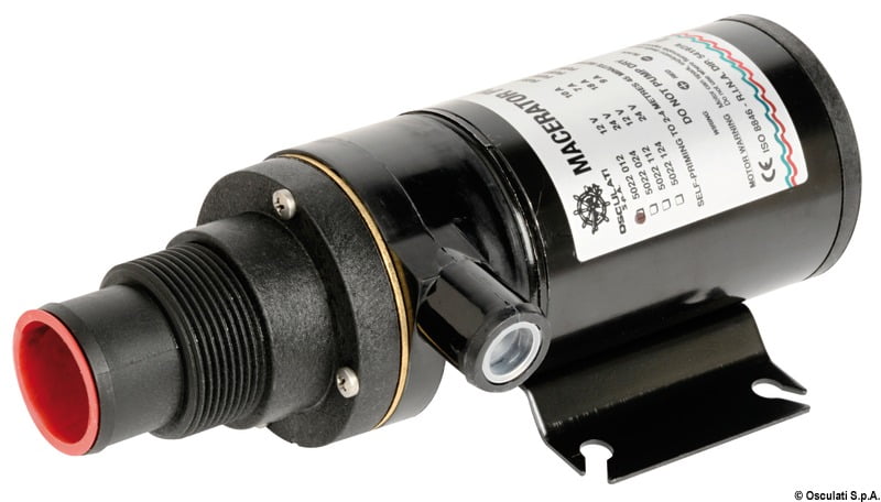 Self priming macerator 12V 47l