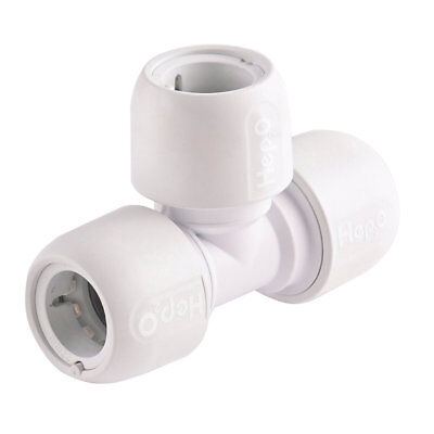 HEP2O T-stuk 3 x insteek 28 mm